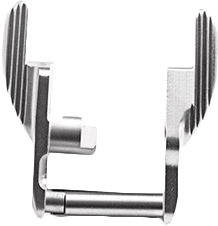 Bullet PRF Ambidextrous Thumb Safety - Stainless Steel - Wilson