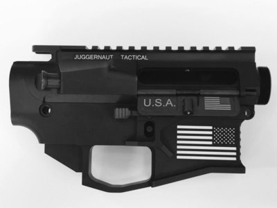 AR-15 80% Lower & Upper Billet Combo - Juggernaut Tactical