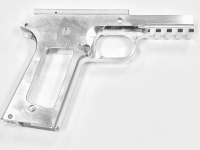 1911 80% Tactical Government Frame - 9mm - Aluminum