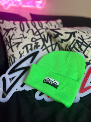 Lime Green StayLoco Beanie