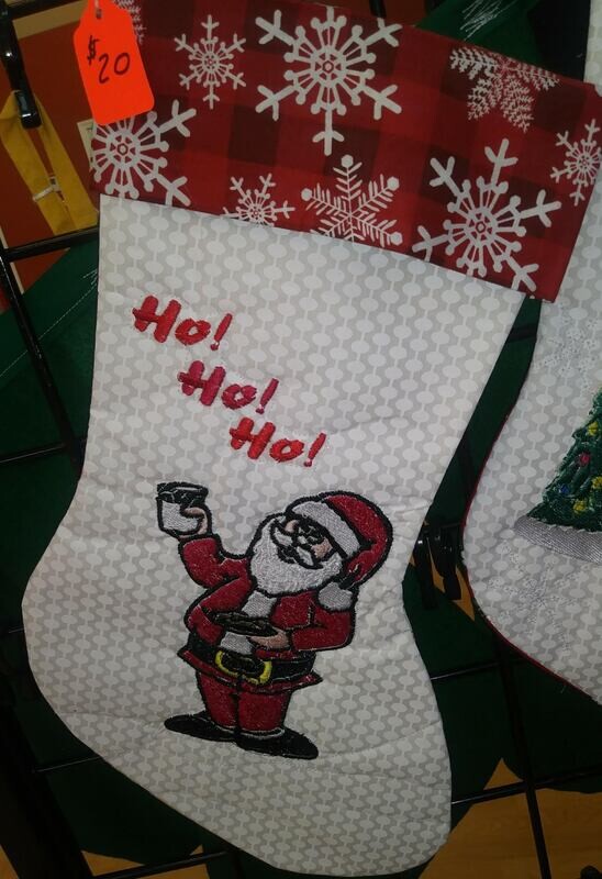 Stocking Emb. Santa