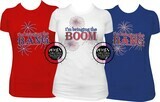 BRINGING THE BOOM AND THE BANG, CHOOSE YOUR STYLE: LADIES FITTED