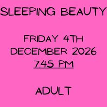 Friday 4 December 2026, 7.45pm - Adult - 16 and over