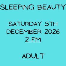 Saturday 5 December 2026, 2pm - Adult - 16 and over