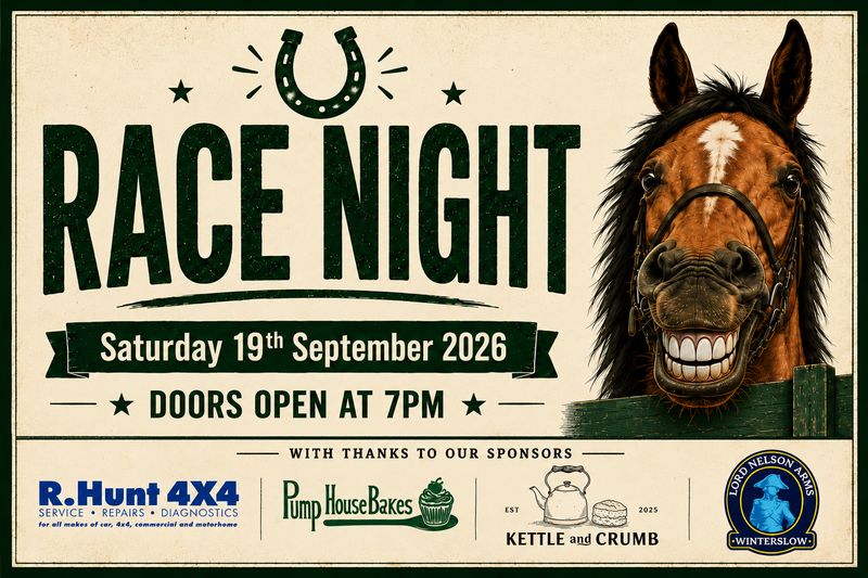 Race Night - 19 Sep 7pm