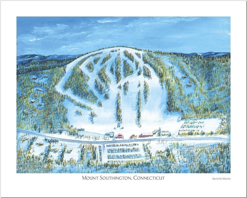 Mount Southington Connecticut Art Poster