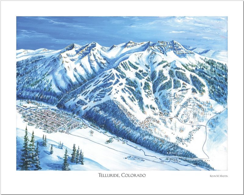 Telluride Art Poster