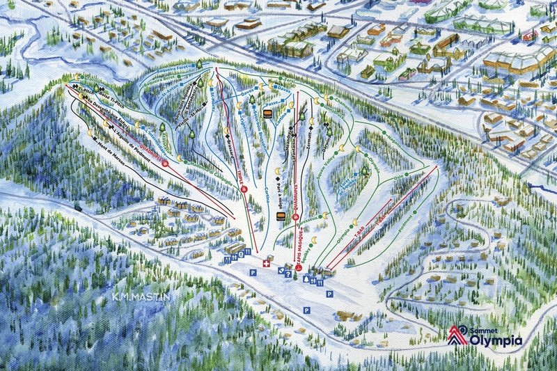 Olympia Trail Map