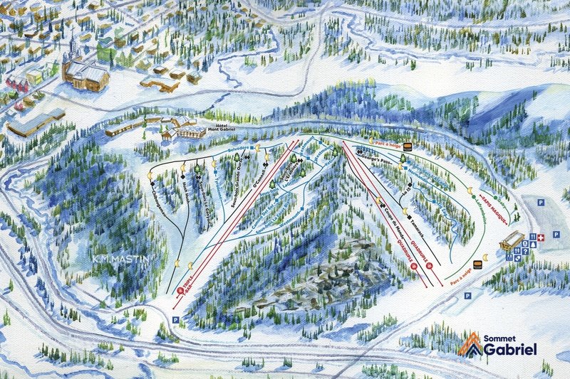 Gabriel Trail Map