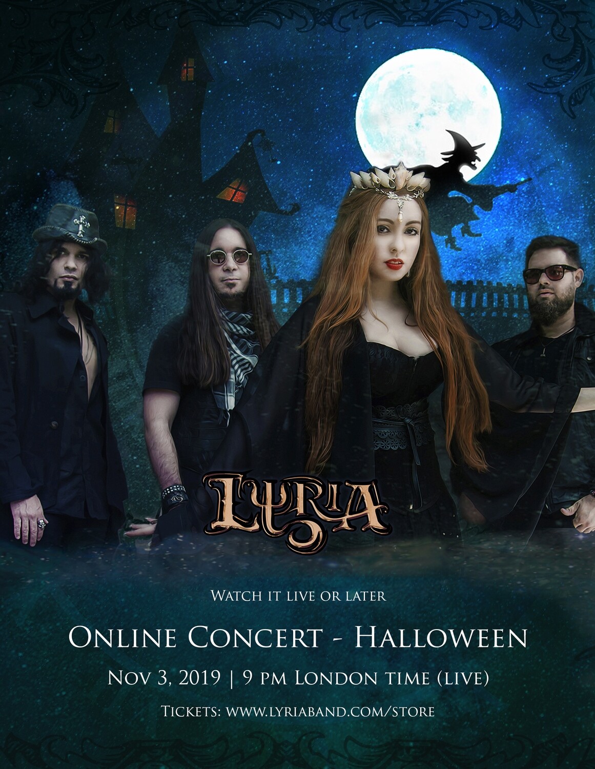 Lyria - Show online de Halloween