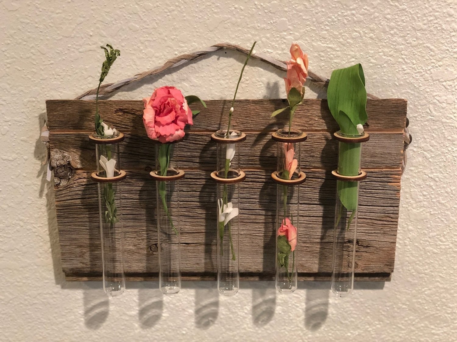 5 Stem Bud Vase Holder