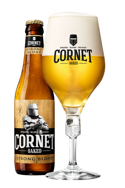 Bak met 24 flesjes CORNET Oaked (33 cl) + 1 gratis CORNET glas 45.00€ Incl. BTW 21% Bak met 24 flesjes CORNET Oaked (33 cl) + 1 gratis CORNET glas 45.00€ Incl. BTW 21%