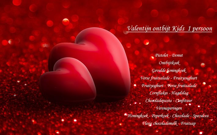 Valentijn ontbijt Kids