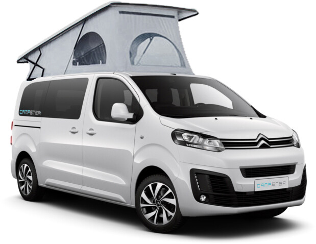 Solarpower 110W Set Plug&amp;Play für den Campster  mit Westfalia Dach (120 cm Schienen Abstand)
