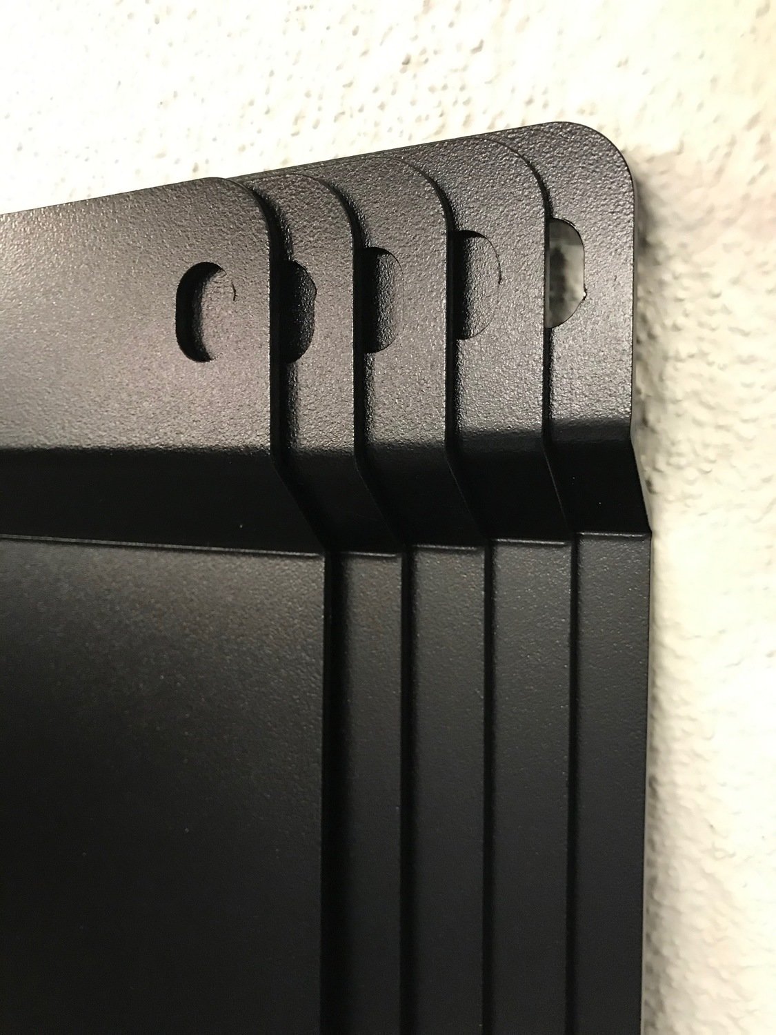 Alu Montageplatte Schwarz für Solarpanel