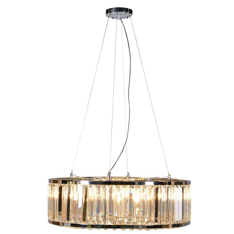 CRYSTAL DRUM CHANDELIER
