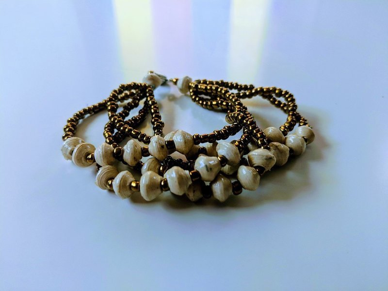 Friendship Paperbead Bracelet