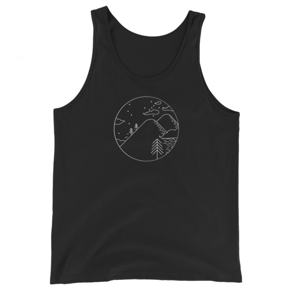 Steep, White and Deep - Unisex Tank Top Steep, White and Deep - Unisex Tank Top