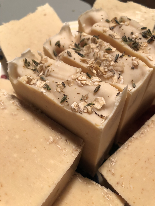 Lavender Vanilla Oatmeal - Goat Milk Soap