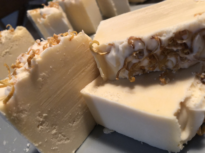 Lemon Rosemary- Goat Milk Soap 