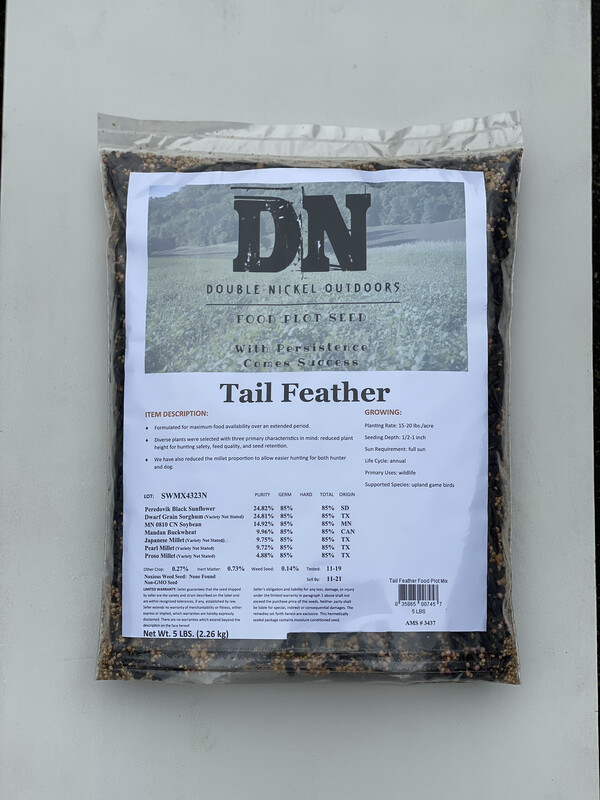Tail Feather Seed 5lbs Bag
