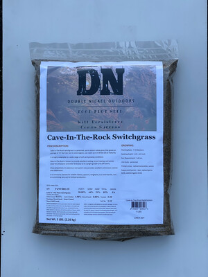 Cave N Rock Switchgrass 5lb bag