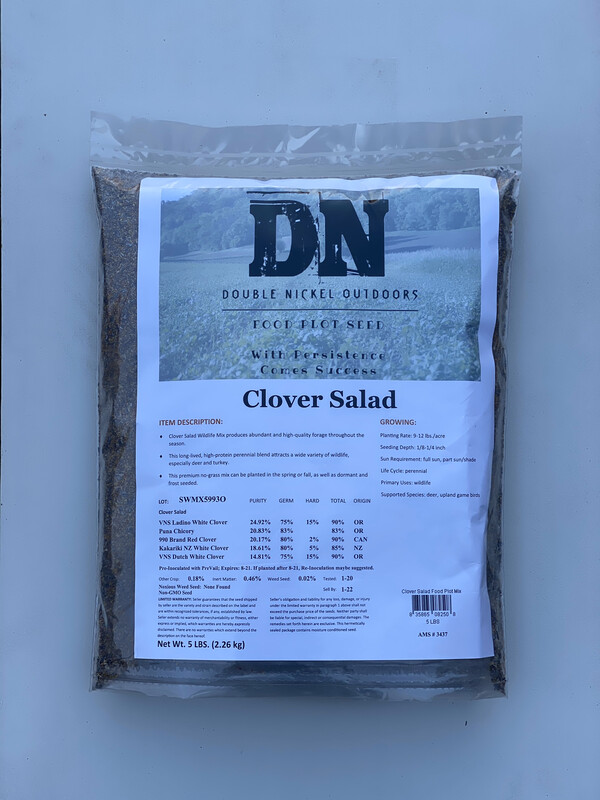 Clover Salad Seed 5lb Bag cover