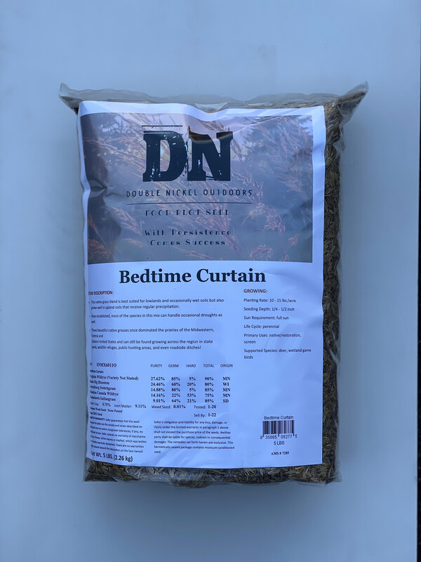 Bedtime Curtain Seed 5lb Bag front