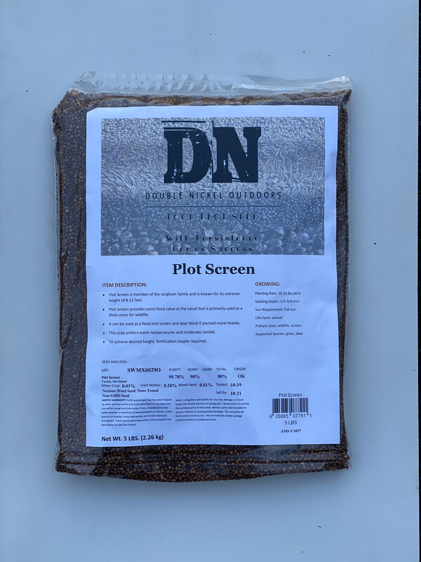 Plot Screen Seed 5lbs bag