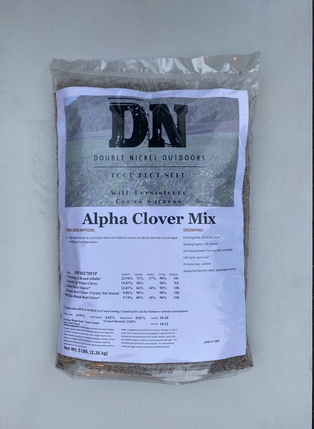 Alpha Clover Seed 25lb bag