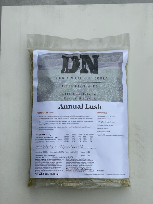 Annual Lush Seed 5lb Bag
