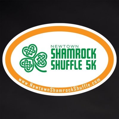 Shamrock Shuffle Car Magnet