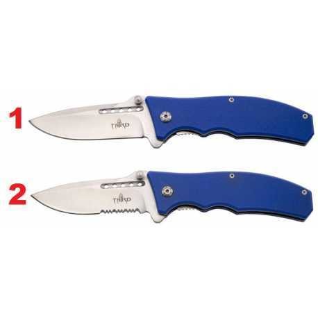Navaja asistida G10 Azul Satinado