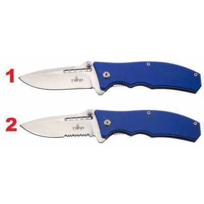 Navaja asistida G10 Azul Satinado