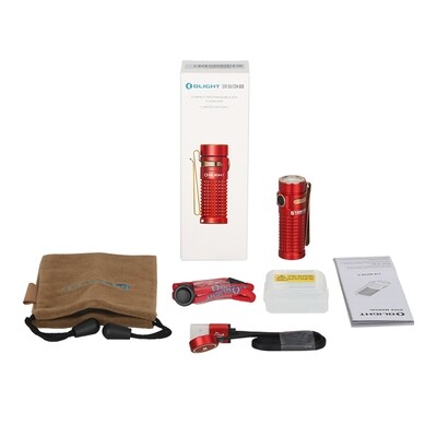 Linterna Olight S1R II Baton Roja