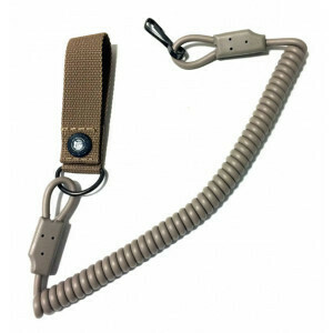 Cordon trenzado antihurto Vega Holster color arena para arma