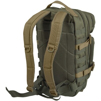 Mochila de asalto Ranger pequeña Verde y Coyote