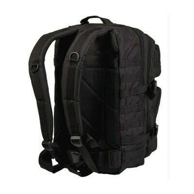Mochila US Assault Tactical Miltec Negra Grande