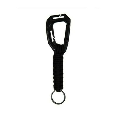 Mosqueton con cordon paracord Miltec