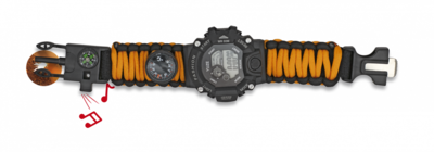 Reloj digital Paracord Naranja
