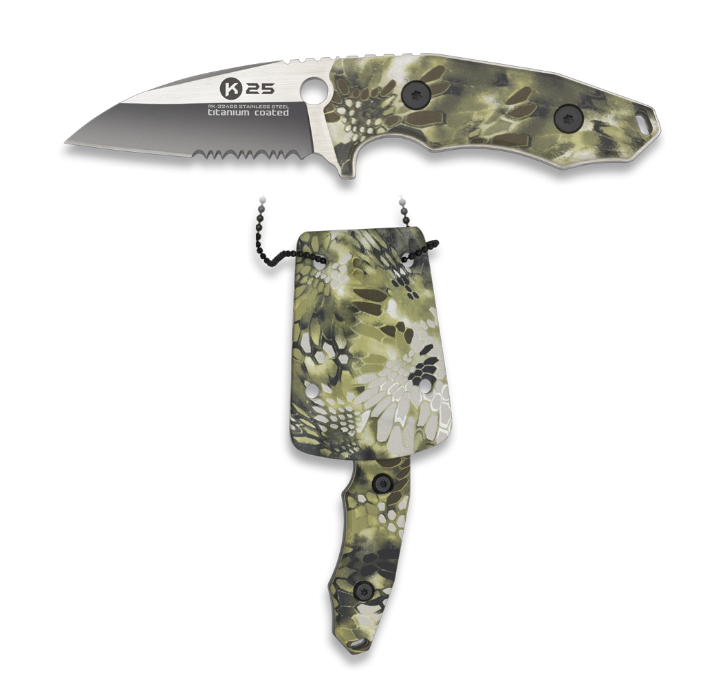 Cuchillo K25 G10 Verde