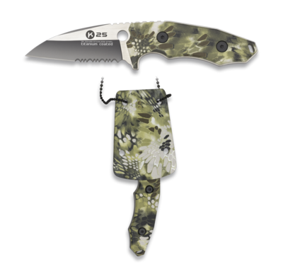 Cuchillo K25 G10 Verde