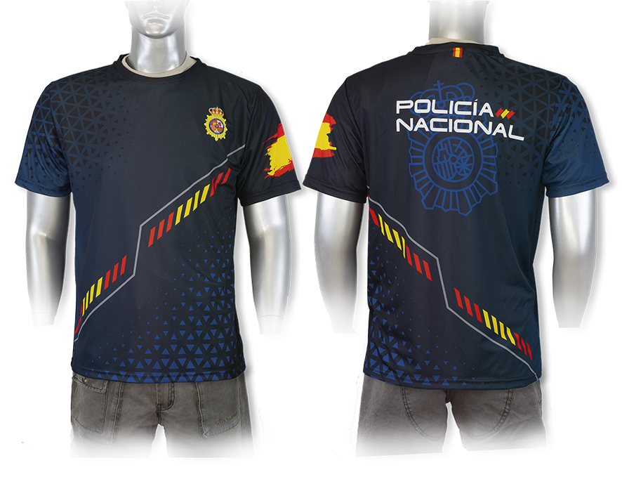 Camiseta Sublimación Policía Nacional