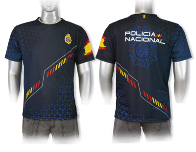 Camiseta Sublimación Policía Nacional