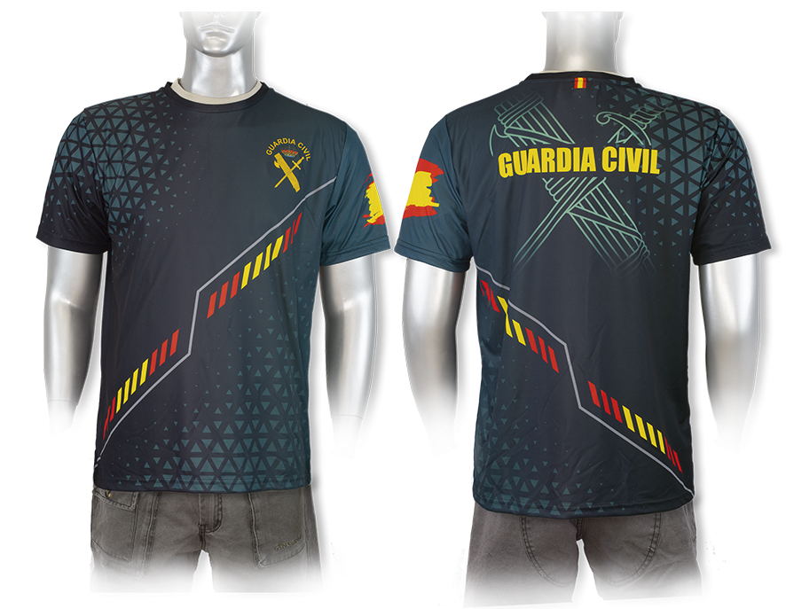 Camiseta Sublimación Guardia Civil