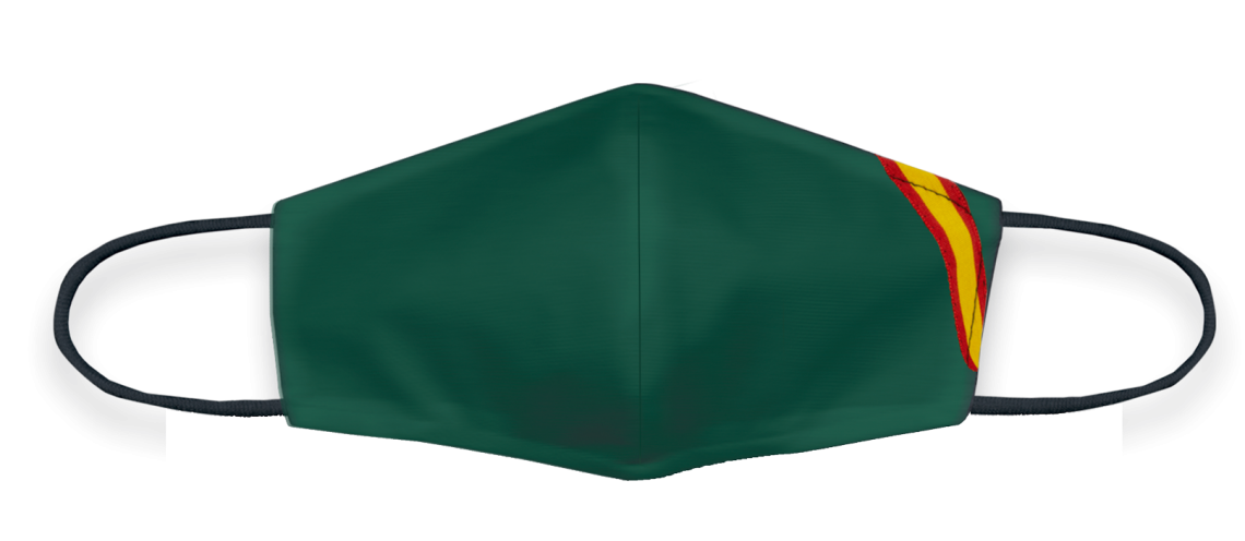 Mascarillla Verde Bandera