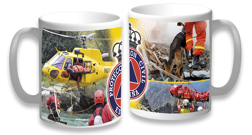 Taza Ceramica Proteccion Civil