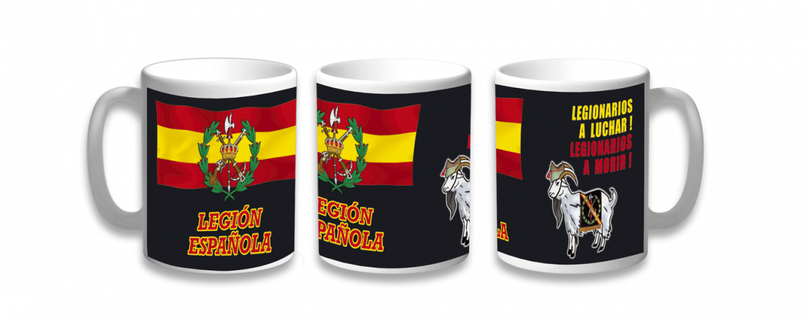 Taza Ceramica Legión Española