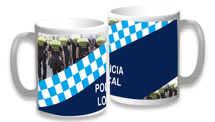 Taza Ceramica Policia Local