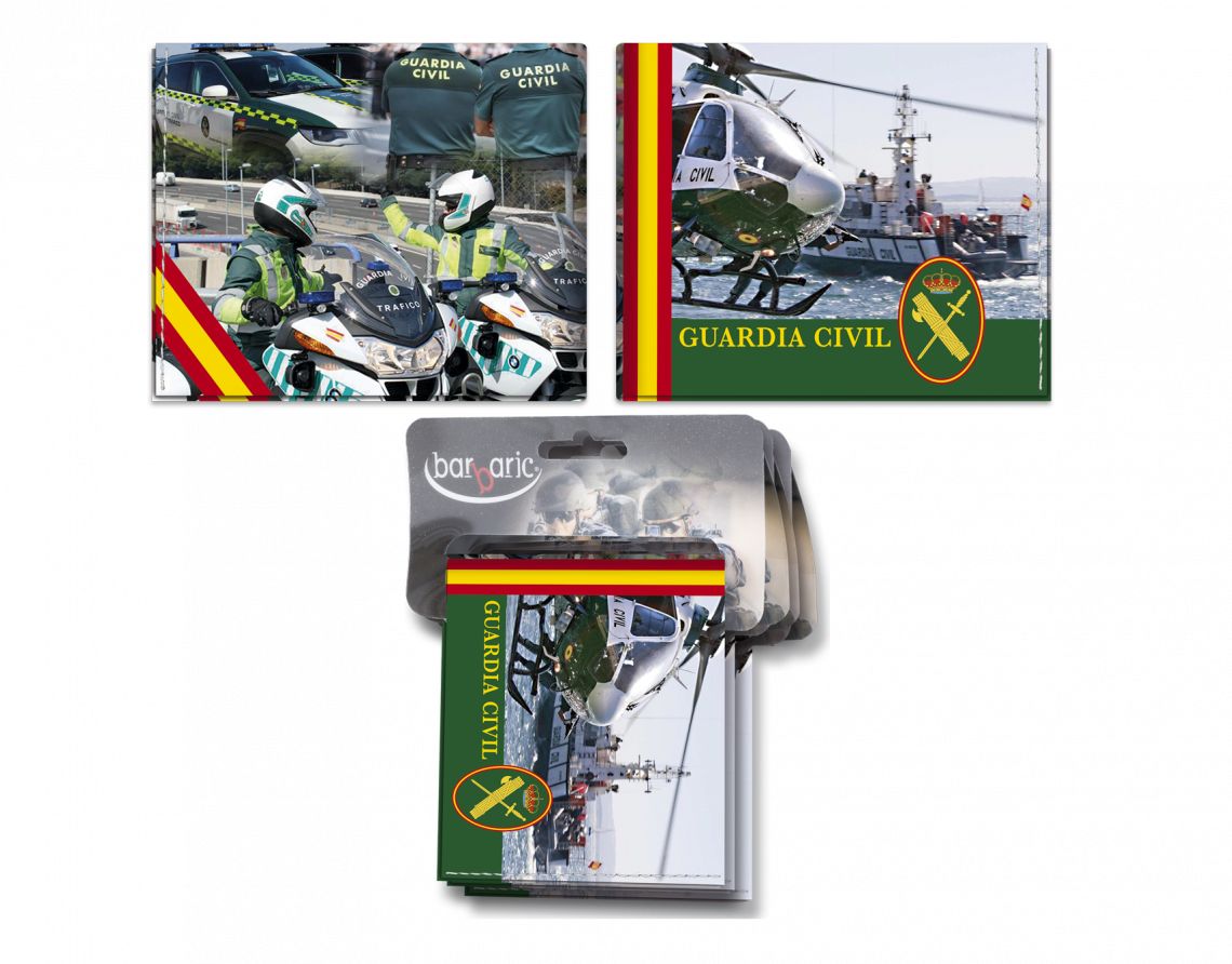 Cartera impresa Guardia Civil